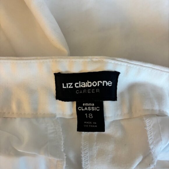 Liz Claiborne Career Emma Classic Pants - Size 18 - Picture 6 of 7